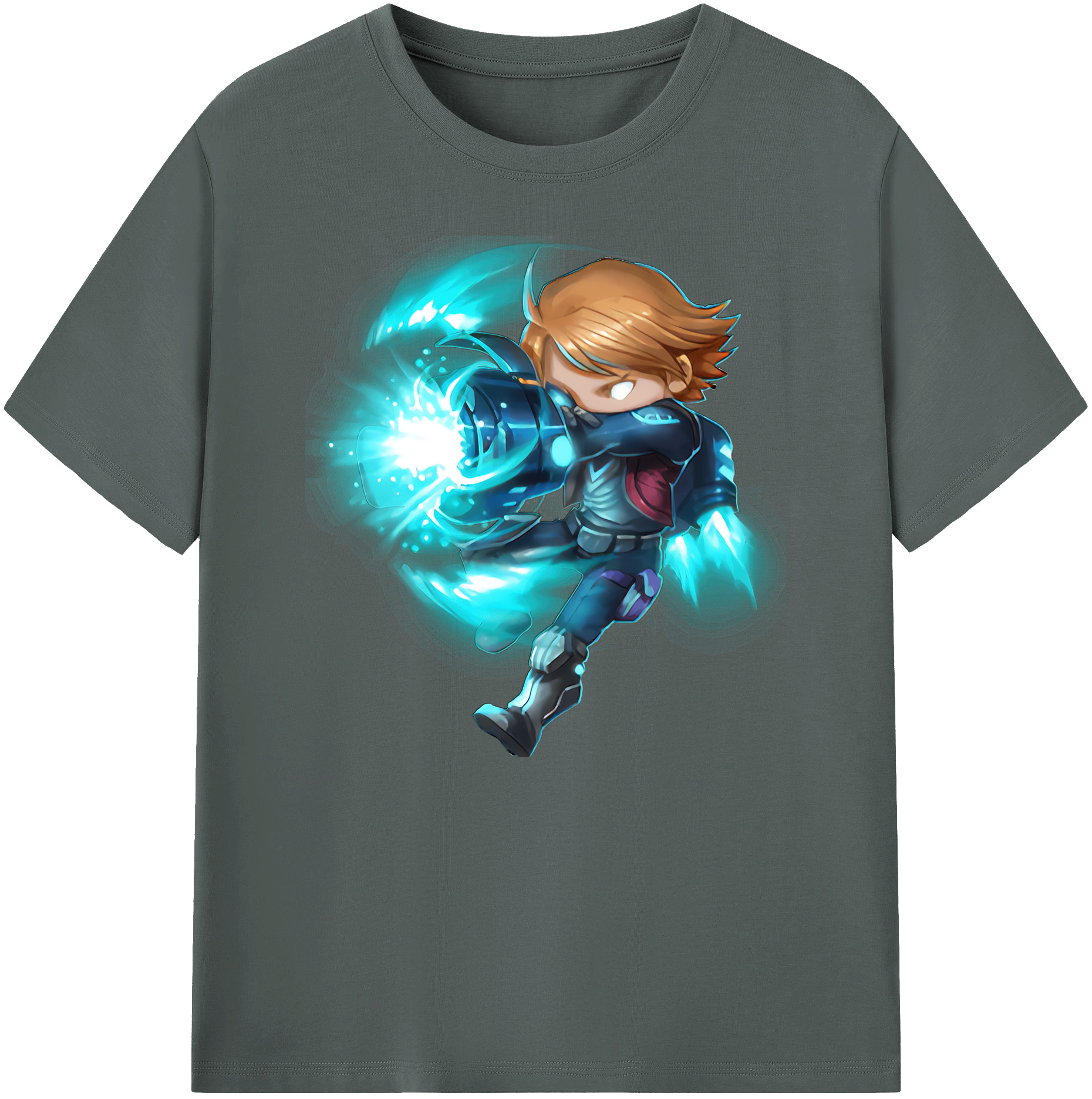 リーグ・オブ・レジェンド League of Legends LOL 綿100％ メンズ半袖Tシャツ｜肌触りやわらか＆通気性
